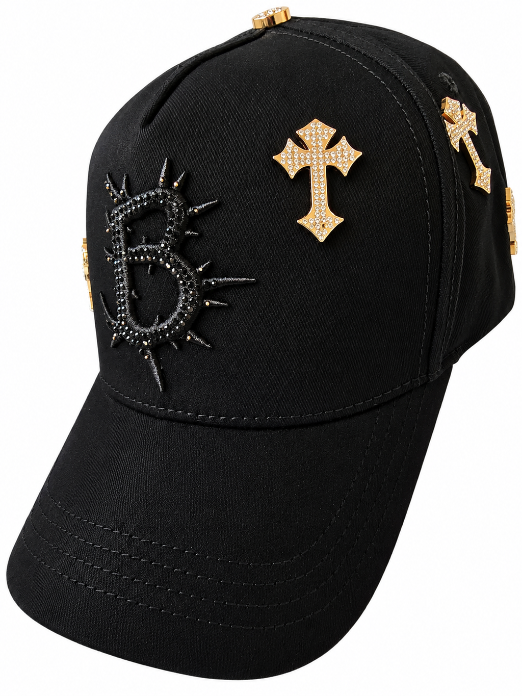Barbas Hats "B-Cross 24k Gold"