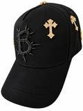 Barbas Hats "B-Cross 24k Gold"