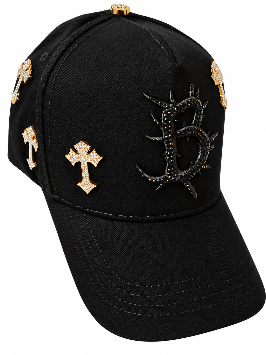 Barbas Hats "B-Cross 24k Gold"
